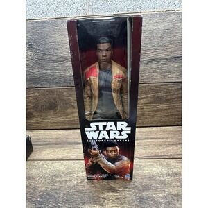 STAR WARS: The Force Awakens *Finn (JAKKU)*, 12" Action Figure, Hasbro -‎ As Is